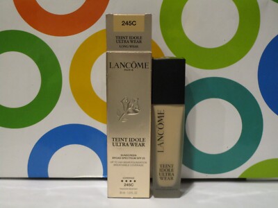 LANCOME ~ TEINT IDOLE ULTRA WEAR LONG WEAR FOUNDATION ~ # 245 (C) ~ BOXED