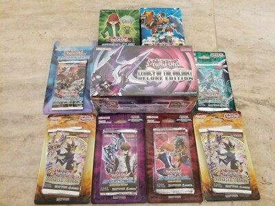 YuGiOh - 6x Blister Packs - 2 Structure Decks - Legacy of the Valiant  Deluxe | eBay