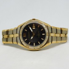 EMBASSY GEM9096M Two Tone Quartz Analog Men's Watch Sz. 7 3/4"