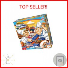 Fotorama Burger Mania Sizzling Build-A-Burger Game, Fast-Paced Conveyor Belt Fas