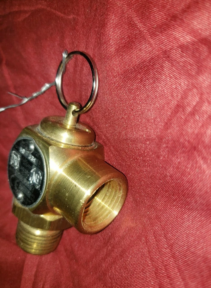 Apollo Valve 10-512 Series Brass Safety Relief Valve, ASME Steam, 50 psi Set... - Image 3 of 4