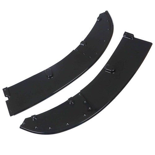 Kit de labios divisores de parachoques delantero traje ABS negro para BMW F32 F33 F36 2014-2020 - Imagen 11 de 17