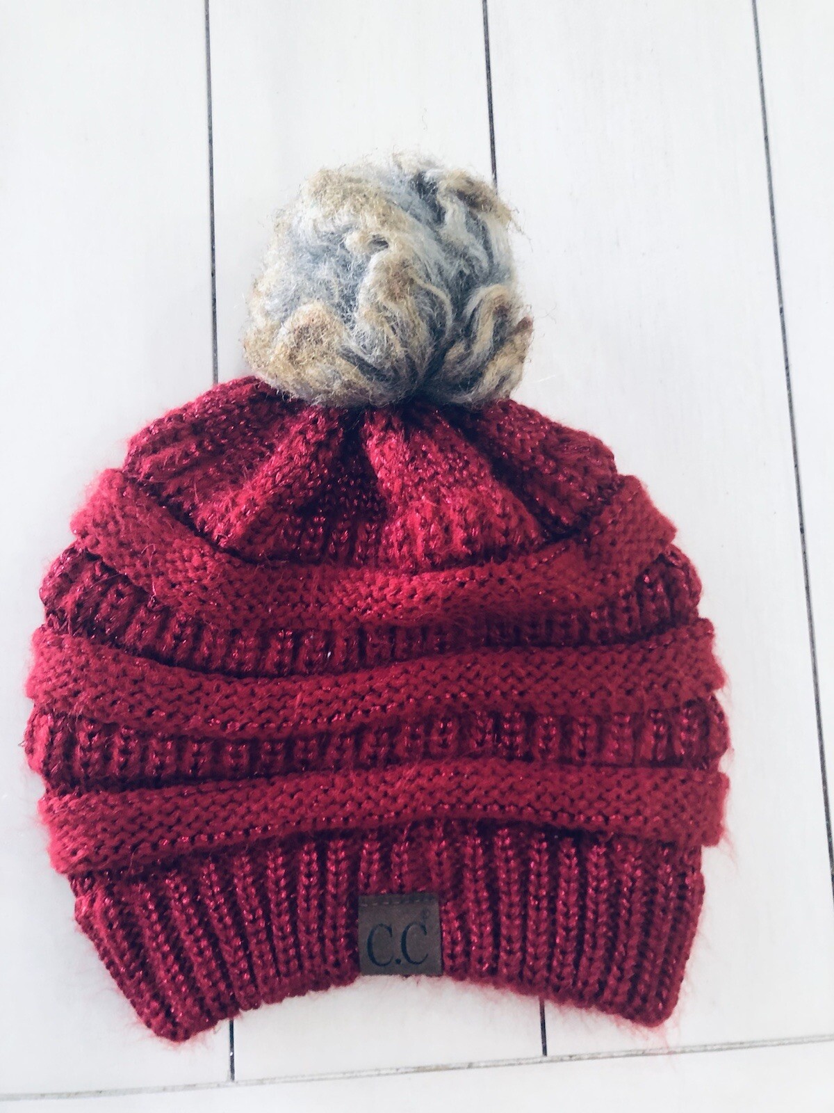 cc beanie red