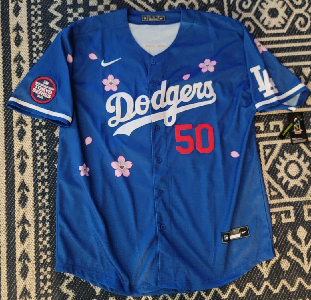 Nike Mookie Betts #50 XXXL- MLB Tokyo Series 2025 Dodgers Blue