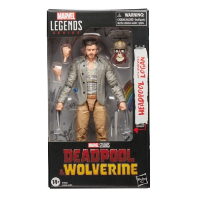 Hasbro Marvel Legends Deadpool & Wolverine AF Headpool with Marvel s Logan