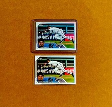 LUIS ARRAEZ BASEBALL CARD LOT OF 2 - TOPPS CHROME PRISM REFRACTOR & BASE