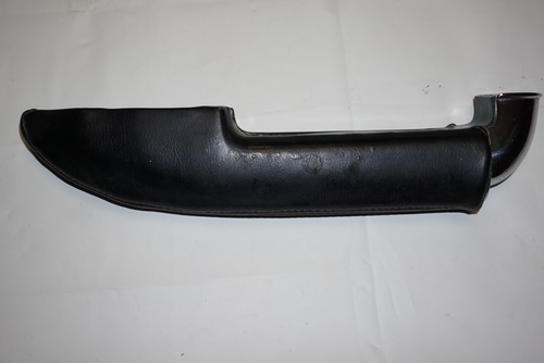 59 60 61 C1 Corvette Arm Rest Assemblies Black w/ Chrome Ends LH RH Original GM - Picture 9 of 10