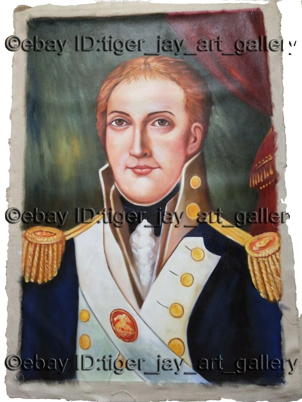 Realism Figures & Portraits Signed Home Décor Posters & Prints