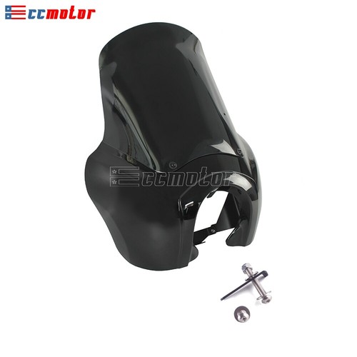 For Harley Softail Street Bob FXBB FXST 2018-2024 Front Fairing & Windshield Kit - Picture 4 of 9