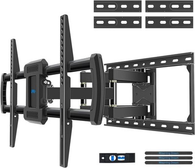 Mounting Dream Full Motion TV Wall Mount Kit For Most 42''-84'' TV 100LB Max