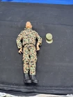 VINTAGE HASBRO 1964 GI JOE 12 INCH MAN OF ACTION CAMOUFLAGE MARINE FIGURE A5B