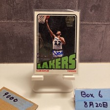 Elgin Baylor Rookie Card and Top Vintage Card Guide 25
