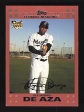 Alejandro De Aza Florida Marlins 2007 Topps Copper #623 SN /56