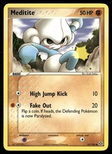 Pokemon Meditite Emerald 55/106 Common Near Mint