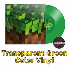 C418 - Minecraft Volume Alpha - Transparent Green Color Record
