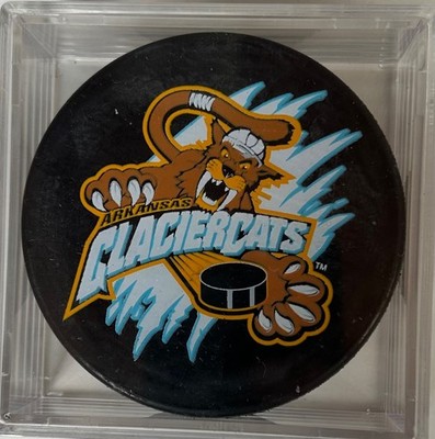 ARKANSAS GLACIERCATS WPHL OFFICIAL GAME PUCK - VIATRAN CZECH REPUBLIC