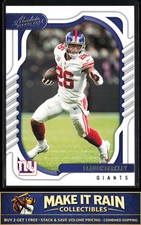 Saquon Barkley 2022 Panini Absolute #48 New York Giants Football