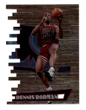 1997-98 Topps Stadium Club #T1C - Dennis Rodman Triumvirate Insert Chicago Bulls