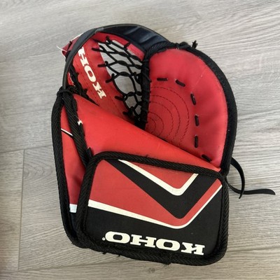 Koho Junior Street Catcher Goalie Hockey Glove Red Black White