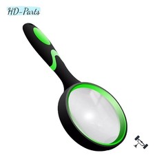 NEW 10X Magnifying Glass 50MM Handheld Reading Magnifier Large Magnifying Green