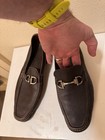 Salvatore Ferragamo Brown Leather Bit Loafer Men's Dress Shoes Sz 10 UR 32806 — photo 10
