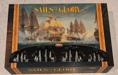 Sails of Glory Napoleonic Wars Ares Games Naval Strategy Board Game Bundle Pack