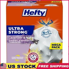 Ultra Strong 13 Gallon Kitchen Trash Bags Tough Drawstring Odor Control New