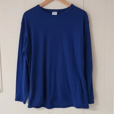 Patagonia Capilene Shirt Mens Large Blue Base Layer Top Vintage Classic Gorp USA