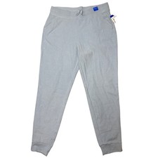 New Marc New York Andrew Marc Womens Blue Ribbed Jogger Pants Size Large