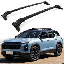 265lbs Lockable Heavy Duty Roof Rack Cross Bar for Chevy Equinox 2025 NOT fo...