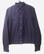 Dolce & Gabbana Men's Purple 100% Cotton Shirt Made in Italy Size 40 