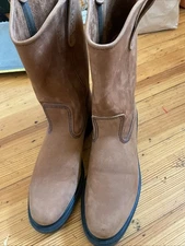 NEW Red Wing 1105 Pecos Leather Work Boots Soft Toe USA Mens 10.5 B w/o Box