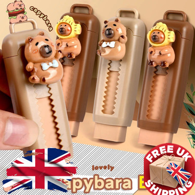 Kawaii Capybara einziehbarer Radierer UK