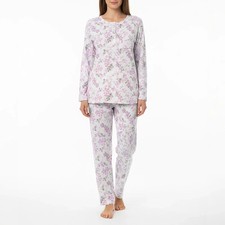 Schlafanzug Baumwolle Damen  langarm  Pyjama ...