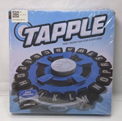 Tapple Fast Fun Word Board Game For Everyone NEW & SEALED 