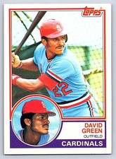 1983 Topps - David Green #578 (RC)