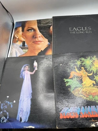 Vintage Vinyl Records Lot of 4 – Eagles, Fleetwood Mac, Stevie Nicks, Rock