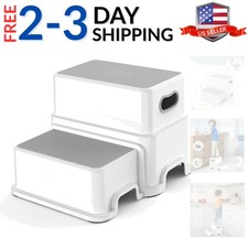 Toddler Step Stool,2 Kids Step Stool for Bathroom Sink,Baby Potty Stool with ...