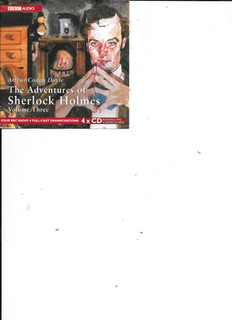 The Adventures of Sherlock Holmes Vol 3 ( BBC 3 CD Audio Drama 2004) Fat Box