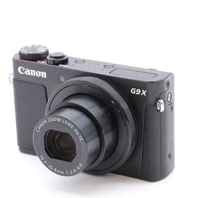 Canon PowerShot G9 X Black 20.2MP 3x Optical Zoom Digital Camera w