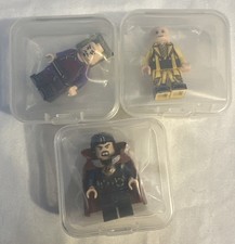 Leyile Brick Dr. Strange Custom Minifigure Lot Wong, Ancient One, Dr. Strange