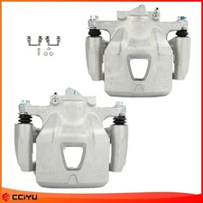 Pair Front Disc Brake Calipers w/Bracket For 99-01 Lexus RX300 V6 3.0L