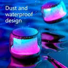 Mini Bluetooth 5.0 Speaker | RGB LED Light MP3, Mic, Pair Two For Stereo Sound 