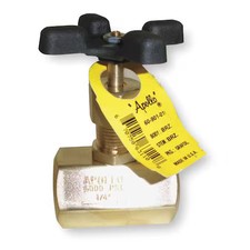 Apollo Valves 6090301 Globe Valve, 1/2 In., Fnpt, Brass