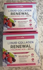 2-NatureWise Liquid Collagen for Women & Men 4000mg Type 1 & 3 Peptid