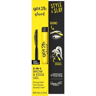 Got2b 2 In 1 Glued Brow Edge Gel|Case of 12