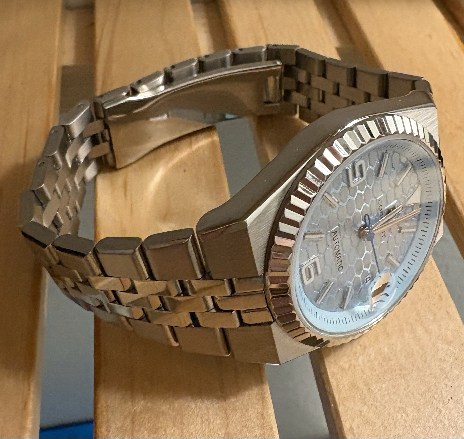 Corgeut Automatic Homage Watch Men Integrated Bra… - image 4