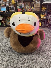 Way To Celebrate 23” Jason Máscara de Hockey Goma Pato Jumbo Pato Peluche Halloween