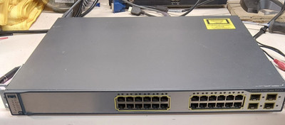 Catalyst-C3750G-24PS-E 24 Ports PoE Ethernet Switch