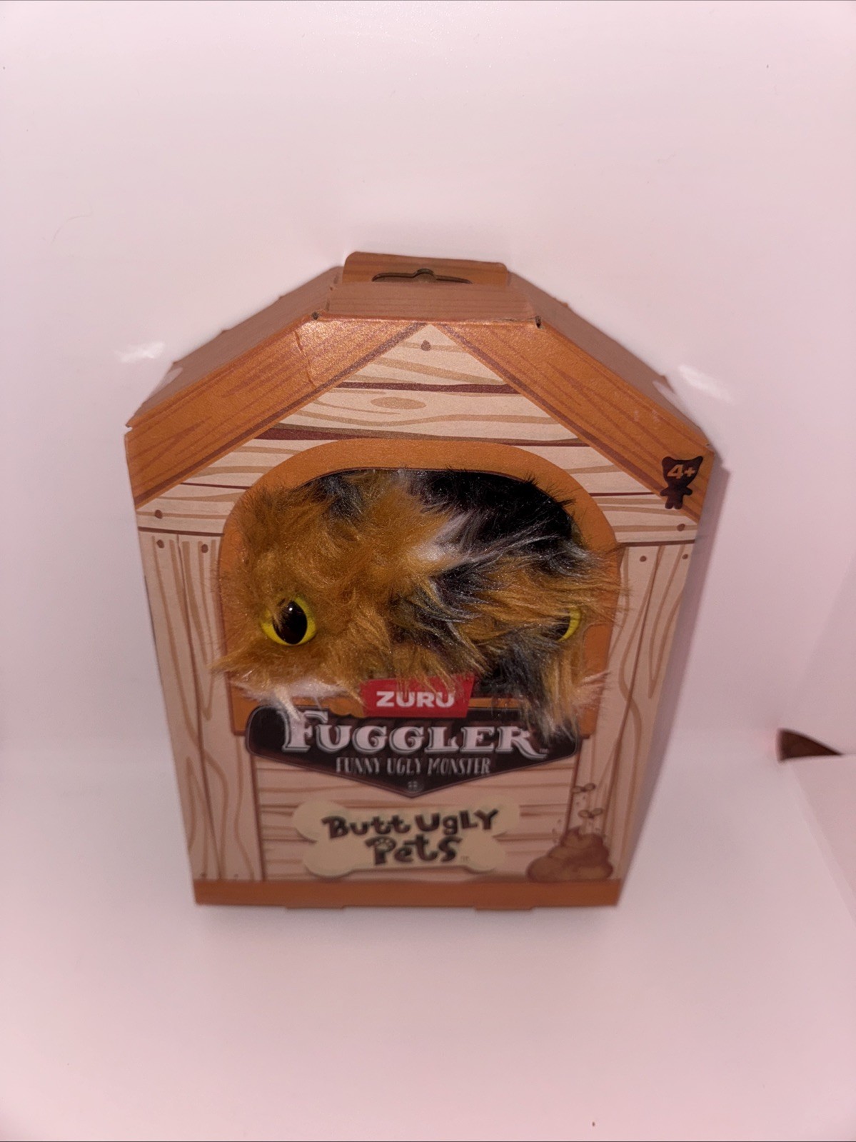 Fuggler Butt Ugly Pets Cheezee Calico Cat Fur Zuru New In Box